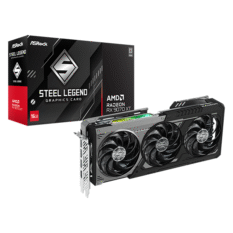 PLACA DE VIDEO ASROCK RX9070XT 16GB STEEL LEGEND - https://pccompra.com.ar