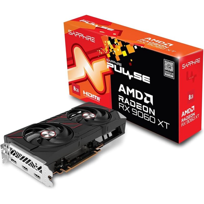 PLACA DE VIDEO SAPPHIRE PULSE RX 9060 XT GAMING OC 8GB - https://pccompra.com.ar